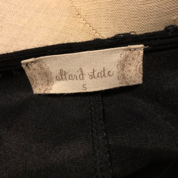 Altar’d State Black Boho Tunic Lacy Small NWT - Picture 7 of 8